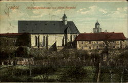 Dreifaltigkeitskirche mit altem Hospital Postcard