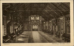 Eisenach. Wartburg Castle. Festival Hall Postcard