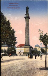 Louisenplast mit ludwigssaule Postcard