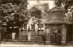 Leipzig, Schiller House in Gohlis Postcard