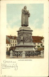 Luther Denkmal Postcard