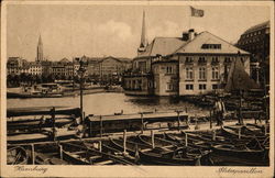 Alsterpavillon Postcard