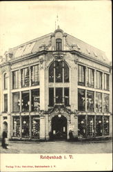 Reichenbach i. V. Warenhaus Ucko Gebrüder Postcard