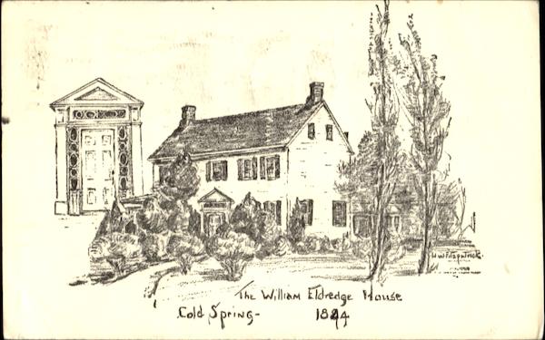 The William Eldredge House Cold Spring Cape May New Jersey