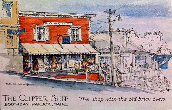 The Clipper Ship, Boothbay Harbor Maine