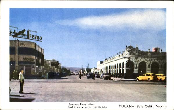 Avenue Revolution Tijuana Mexico