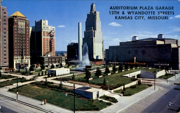 Auditorium Plaza Garage, 12th Wyandotte Streets Kansas City