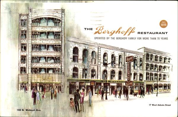 The Berghoff Restaurant, 123 N. Wabash Ave Chicago Illinois