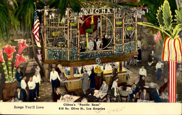 Clinton's Pacific Seas, 618 So. Olive St. Los Angeles California