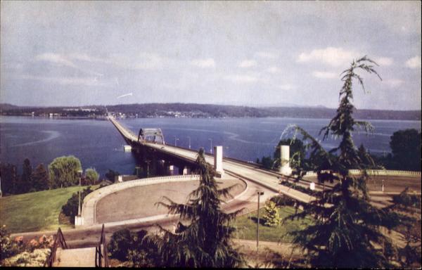 Lake Washington Pontoon Bridge Seattle