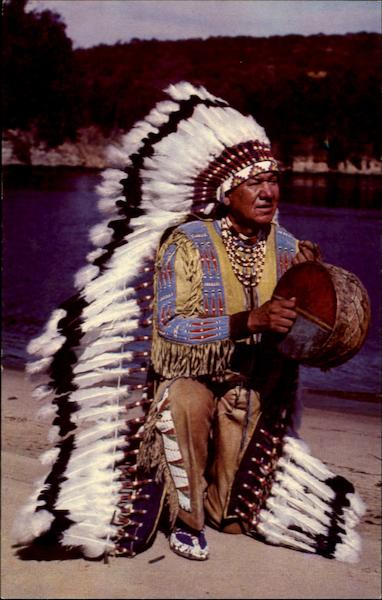 Chief Blowsnake Native Americana
