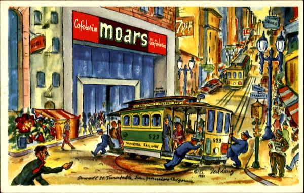 Moars Cafeteria San Francisco California