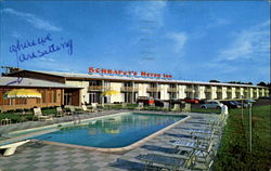 Schrafft's Restaurant & Motor Inn, Rt. 9W Postcard