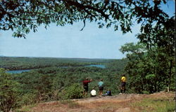 Lookout Mountain Camp Hemlock Postcard