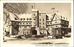 Urbana Lincoln Hotel Postcard