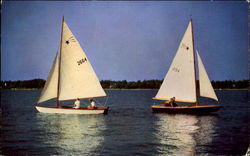 Sailing Essex, CT Postcard Postcard