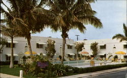 Statler - Hampshire Apartments, 31 - 101 South Golfview Road Lake Worth, FL Postcard Postcard