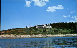 Hope Island Club, Cliff Island P.O. Postcard