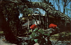 Landscape - Blending Cottages Postcard