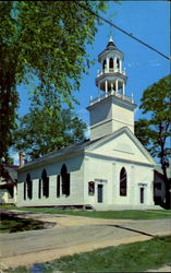 First Parish Church In Castine Postcard