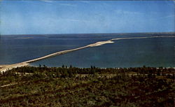 Aerial View Of The New Bridge And Causeway Sanibel, FL Postcard Postcard