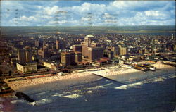 A Birds' Eye View Of The Center Of The World's Playground Postcard