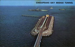 Chesapeake Bay Bridge Tunnel Postcard