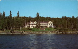 Islesboro Inn Dark Harbor, ME Postcard Postcard