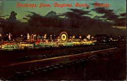 Greetings From Daytona Beach Postcard