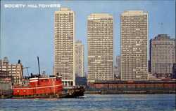 Society Hill Towers Postcard