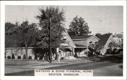 Watkins & Sons Funeral Home Postcard