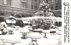 Jacques French Restaurant, 900 N. Michigan Ave Postcard