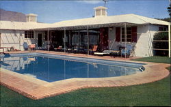 Bob Hope's Beautiful Home Postcard