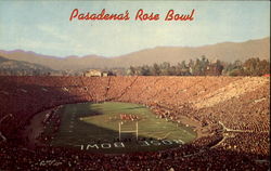 Annual Rose Bowl Football Postcard