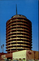 The Capitol Tower Hollywood, CA Postcard Postcard