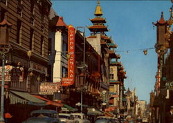 Grant Avenue Postcard