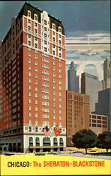 Chicago The Sheraton - Blackstone, Michigan Avenue Postcard