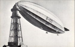 H. M. A. R100 Postcard