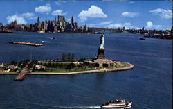 Lower New York Harbor Postcard