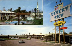 The Desert Sky Hotel, 3541 E. Van Buren Phoenix, AZ Postcard Postcard