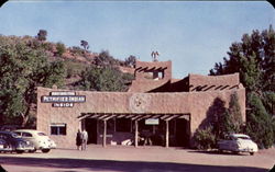 Strausenback's Garden Of The Gods Trading Post Postcard