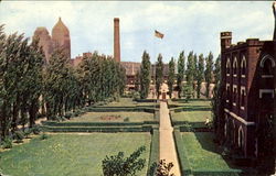 Student Chapel And Chapel Court, Duquesne University Postcard