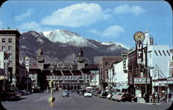 Pikes Peak From Pikes Peak Avenue Postcard