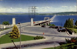 Lake Washington Floating Bridge Postcard