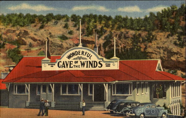 Entrance To The Cave Of The Winds Manitou Springs Colorado
