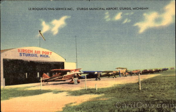 Le Roquis Flying Service Inc Sturgis Municipal Airport Michigan