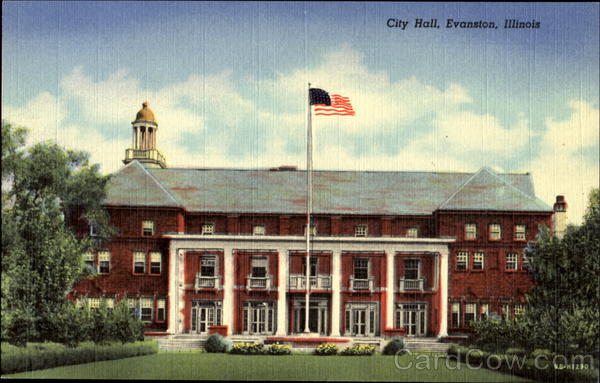 City Hall Evanston Illinois
