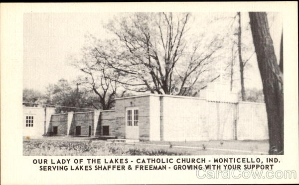 Our Lady Of The Lakes Catholic Church Monticello Indiana