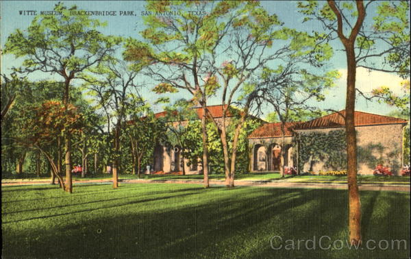 Witte Museum, Brackenbridge Park San Antonio Texas