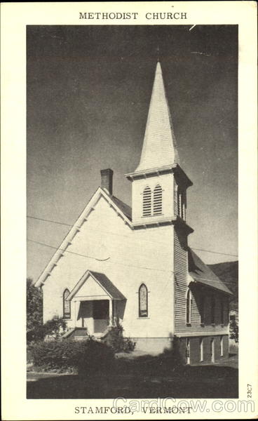Methodist Church Stamford Vermont